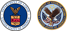 DOL & VA Logos DOL & VA Logos